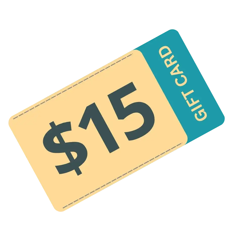 $15 Gift Card