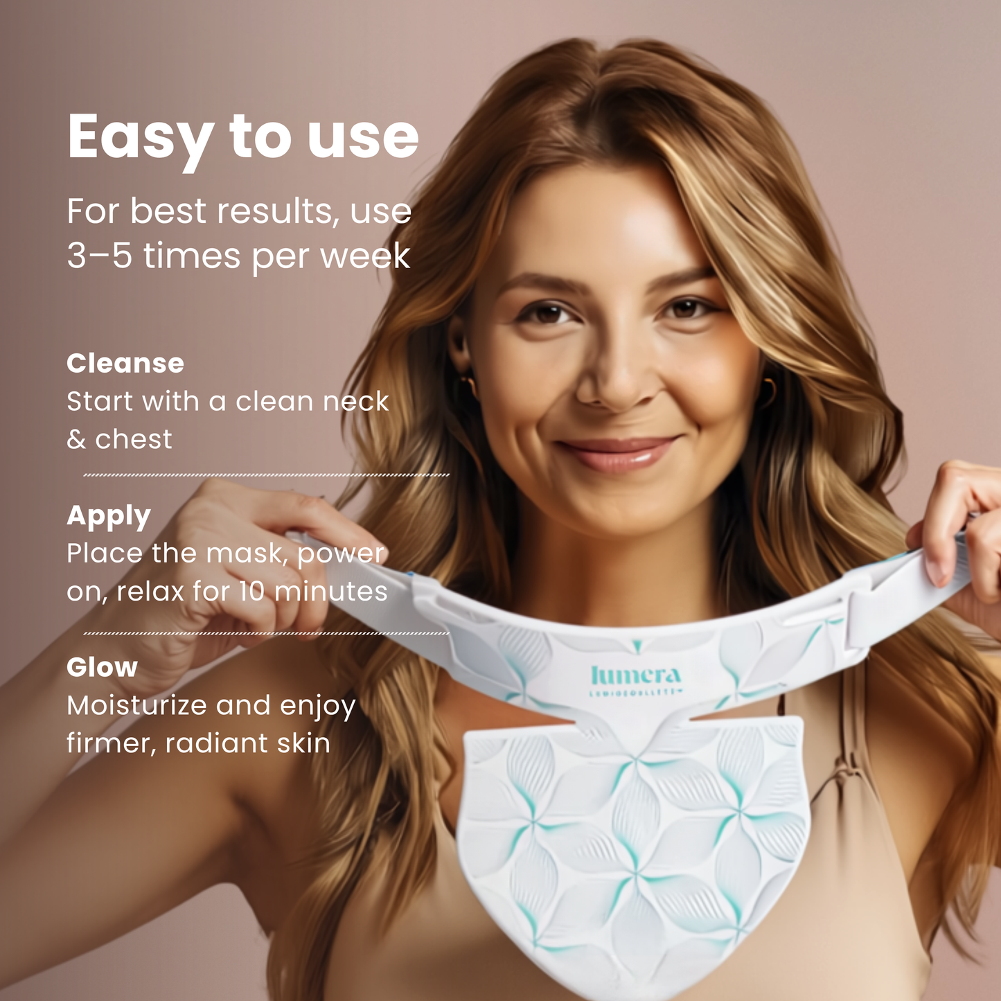 LumiDécolleté™ Therapy Mask