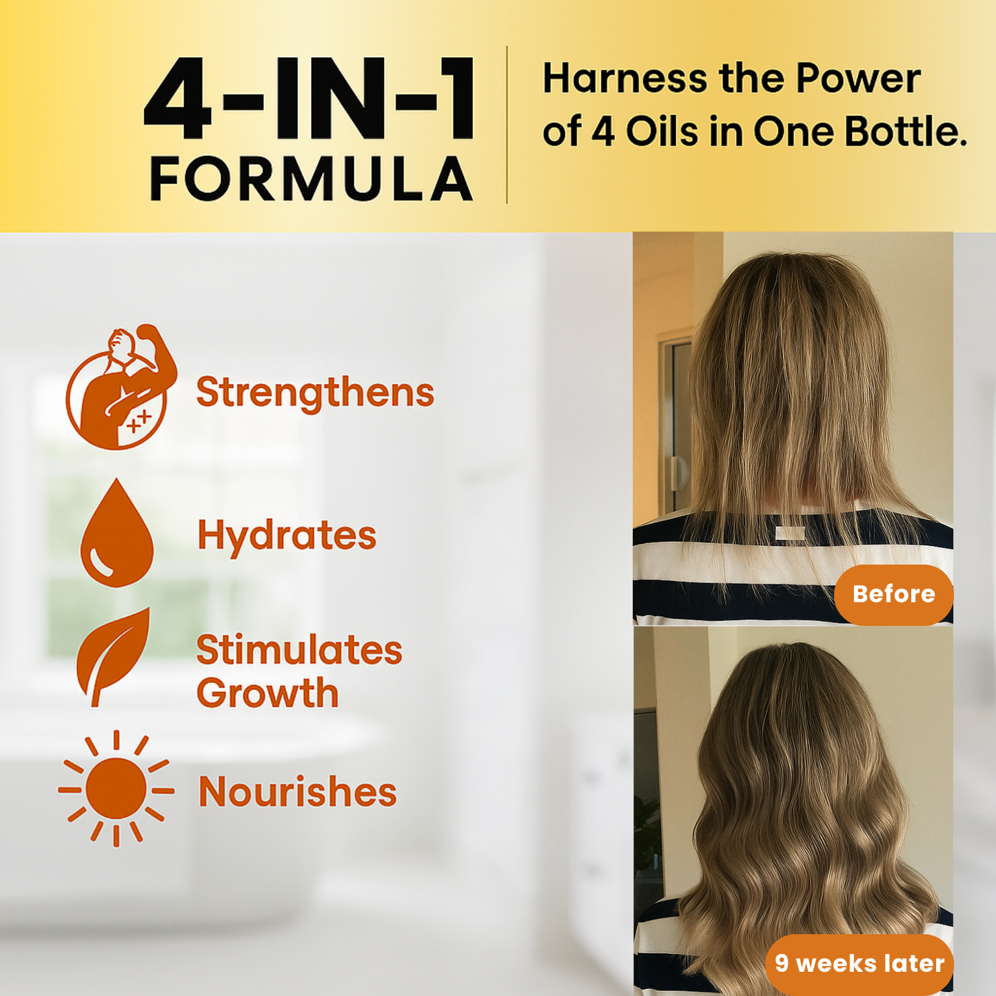 Revitalize & Shine Botanical Hair Oil