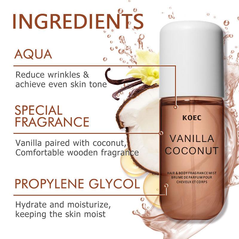 Cozy Vanilla Cream Body Mist