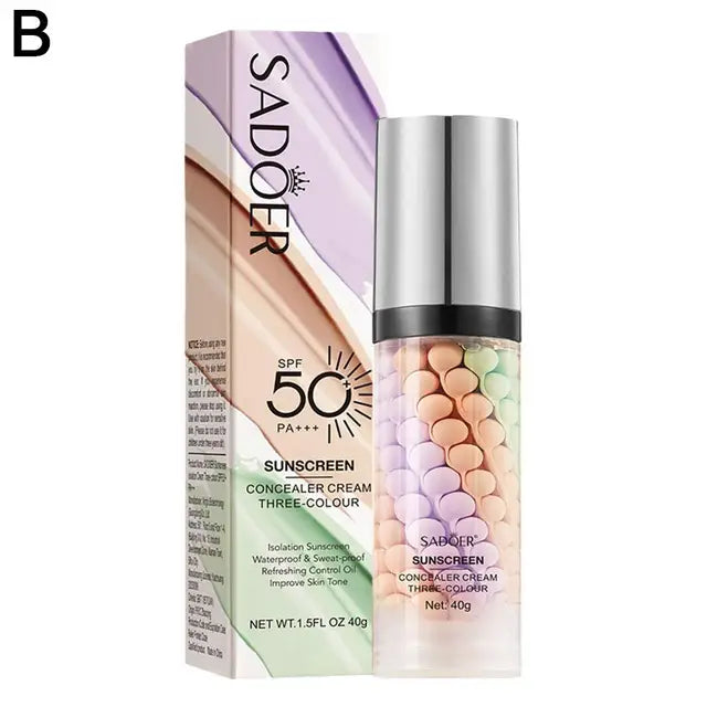 Flawless Tri-Color Makeup Primer