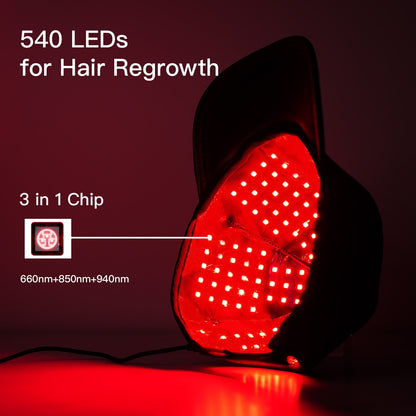 Red Light Comb for Fuller Hair