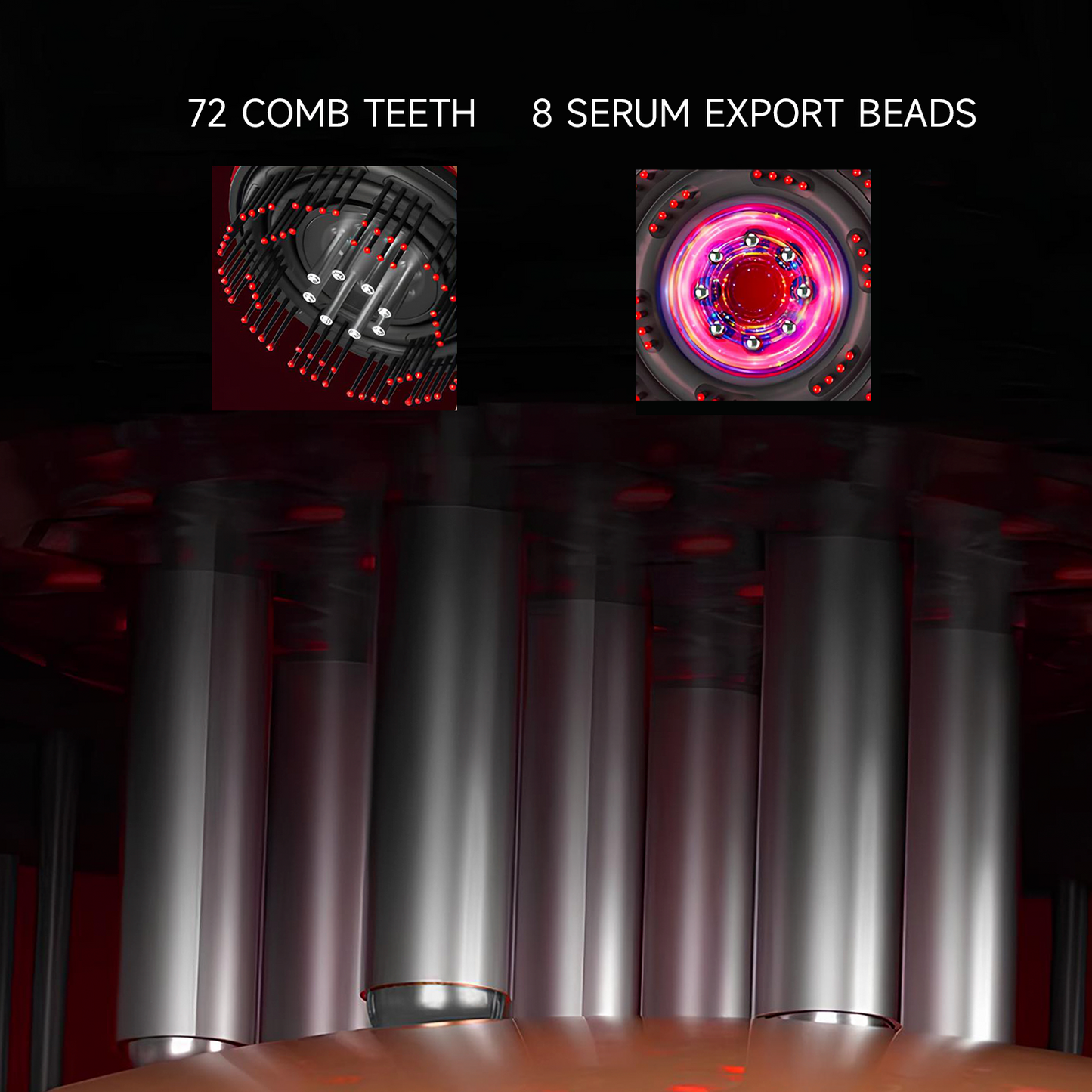 Red Light Comb for Fuller Hair
