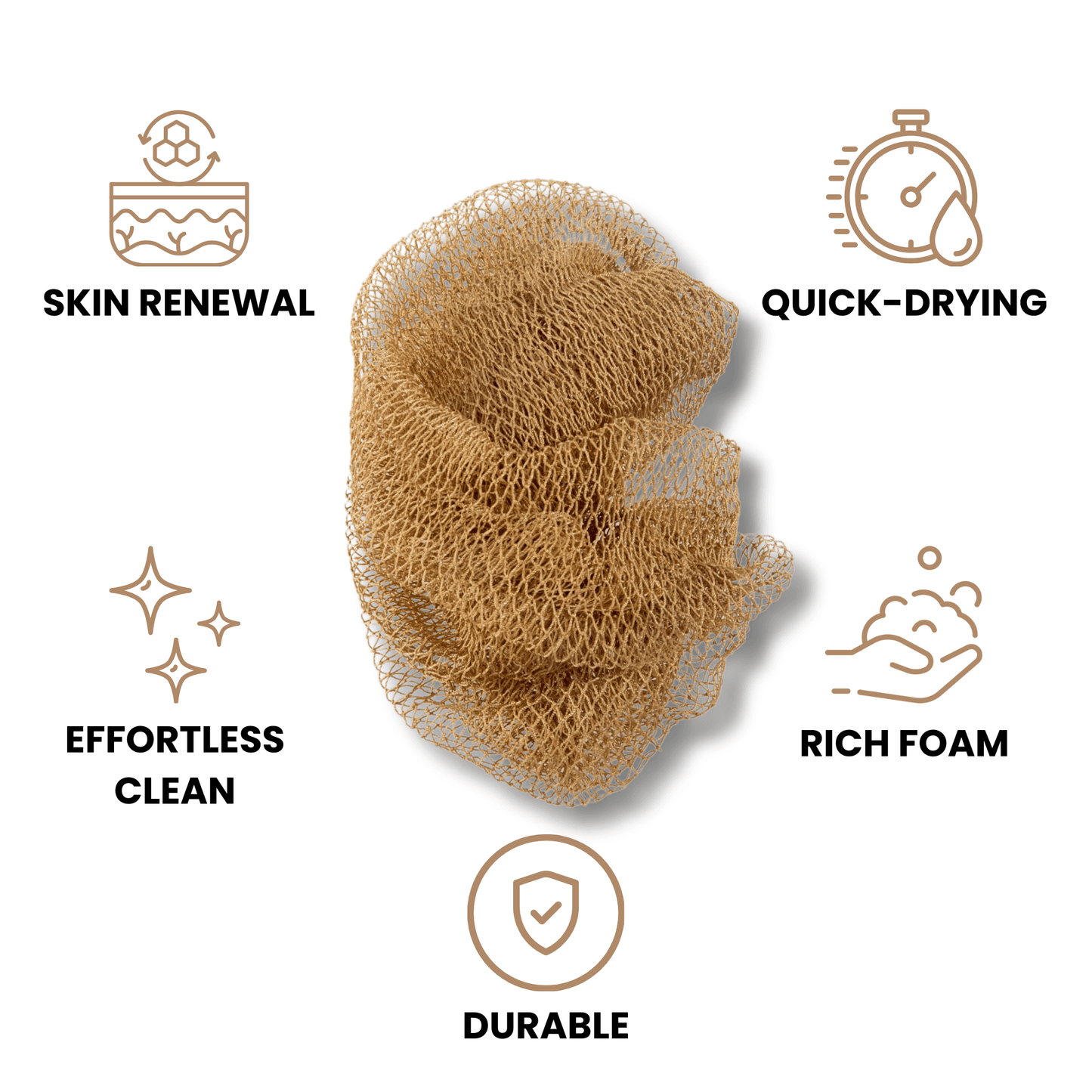 Revitalizing Exfoliating Net Sponge