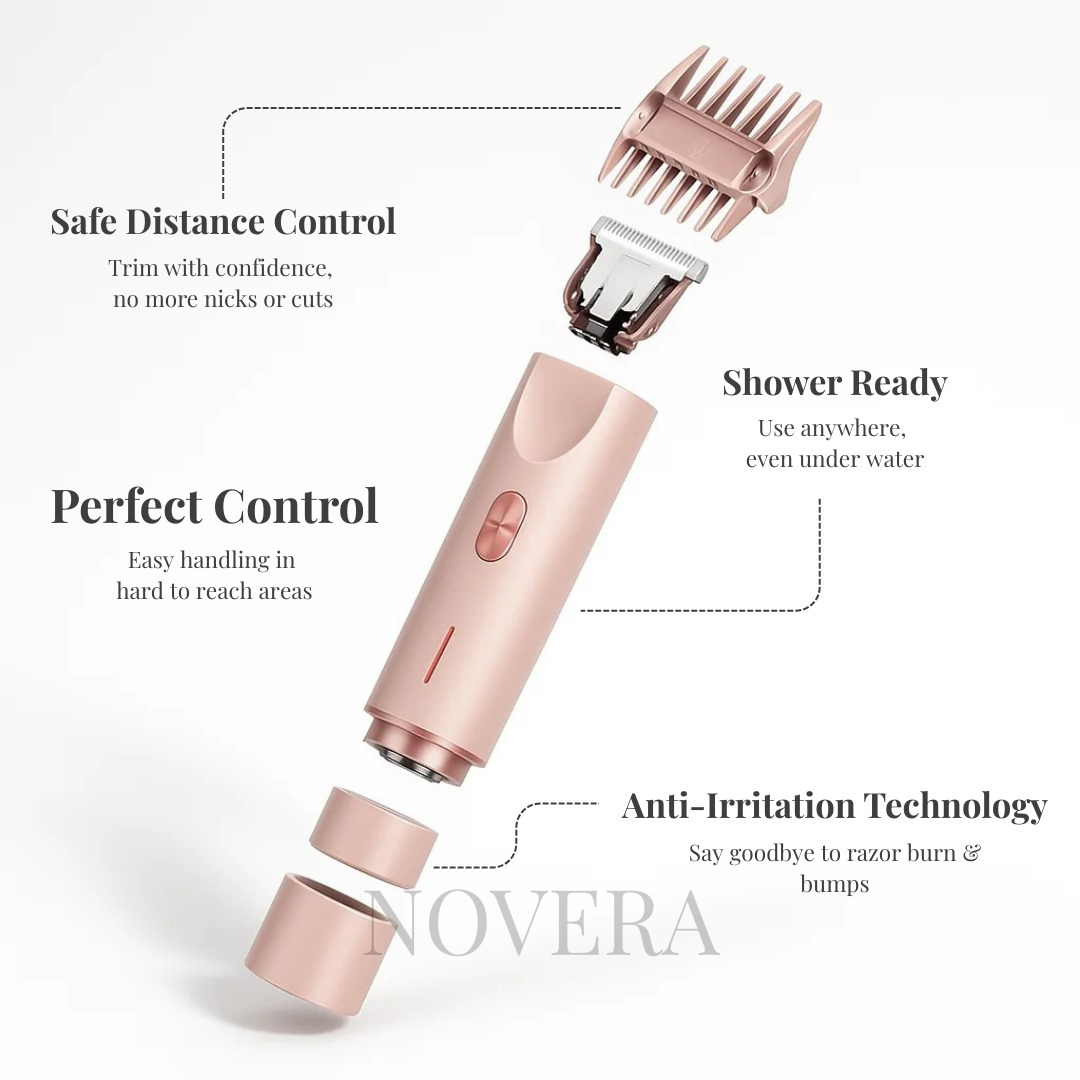 Painless Precision Dual-Head Trimmer