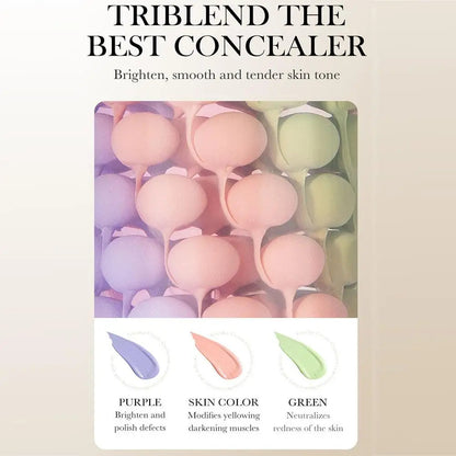 Flawless Tri-Color Makeup Primer